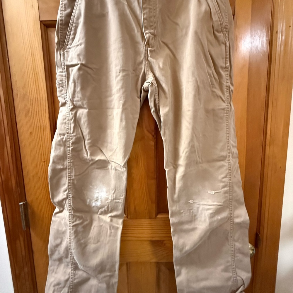 Carhartt Men's Beige Cargo Pants 34/30
